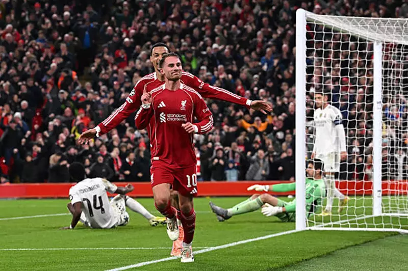 ماك أليستر يتذكر طريق الشباك أوروبيا أمام ريال مدريد